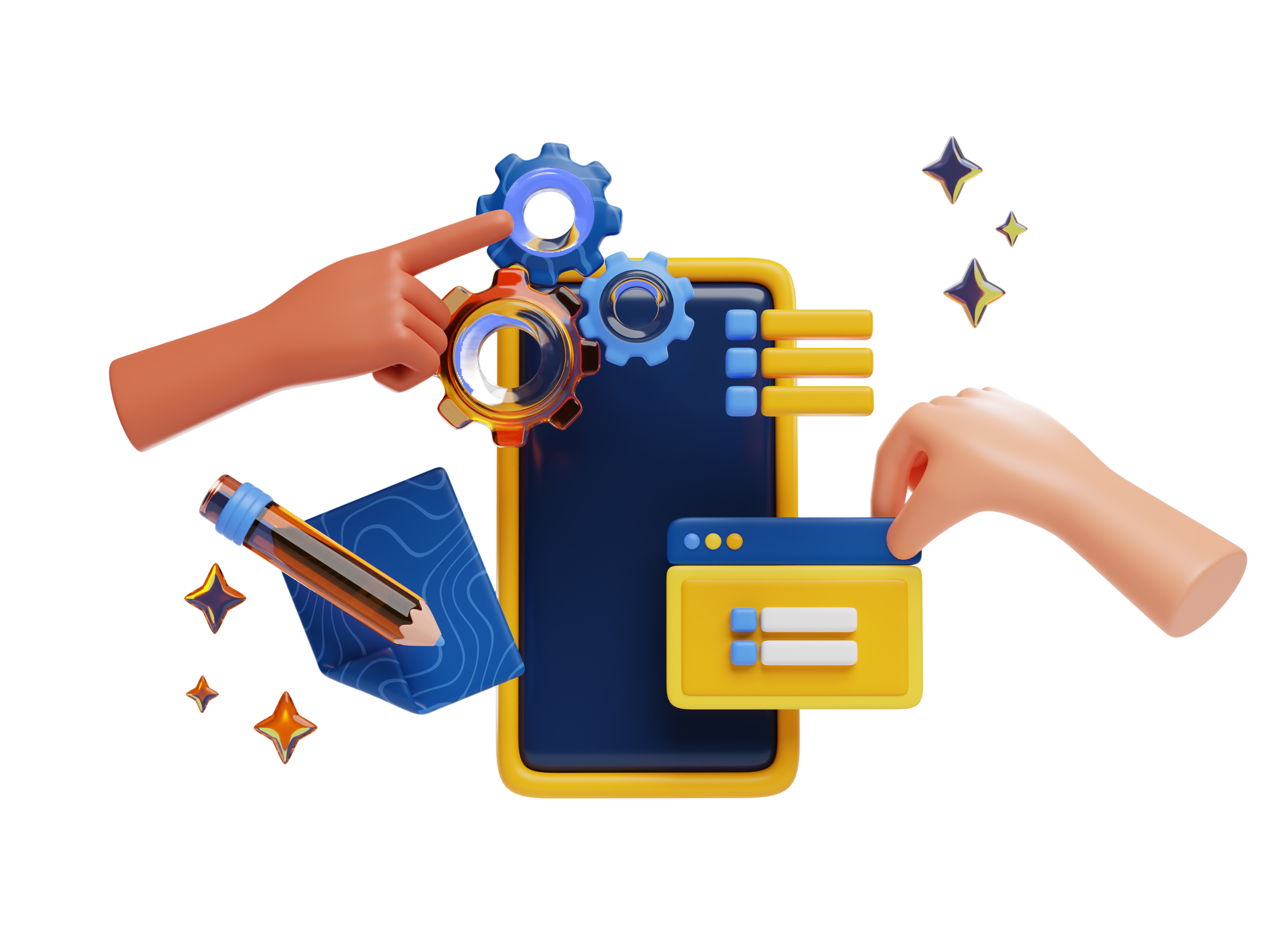 Coins coming out of phone